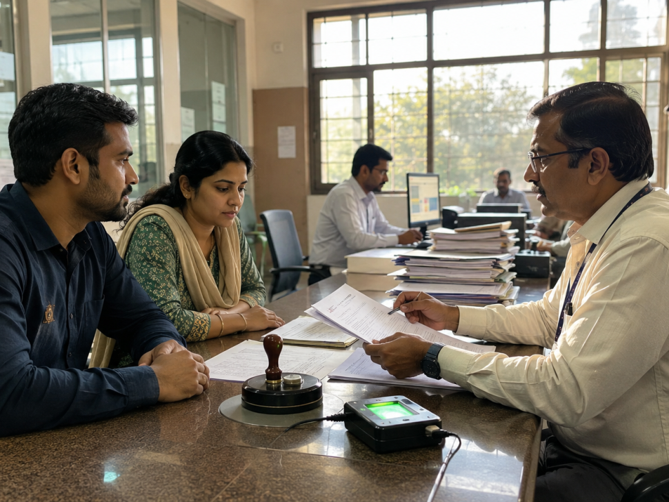Sub Registrar office plot registration Maharashtra